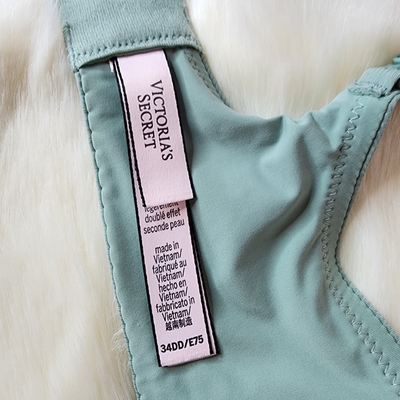 5 for $25: Victoria's Secret THE T-SHIRT Lightly Lined Pointelle Wireless Bra - Picture 6 of 7